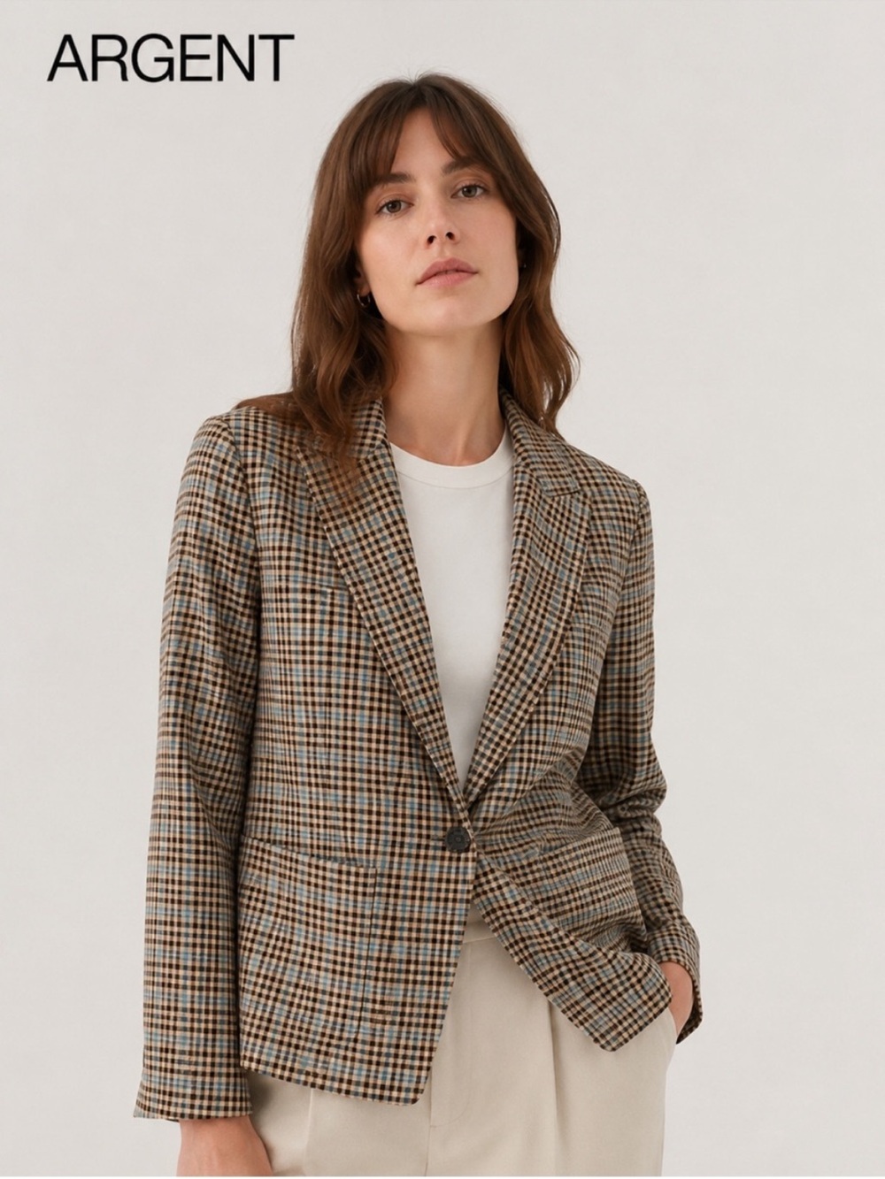 Argent Blazer